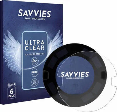 Produktbild von 6x Für OOONO P-DISC NO3 Schutzfolie Savvies Displayschutz Display Schutz Folie Klar Transparent