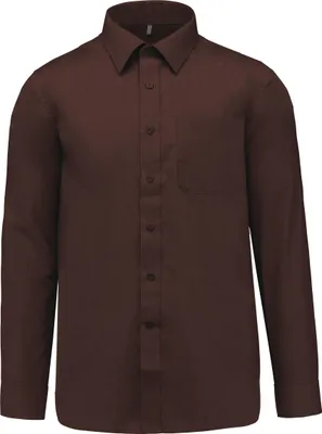 Produktbild von Kariban Popeline-Hemd Baumwollpolyester pflegeleicht für Herren
