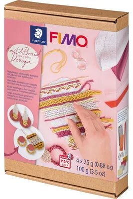 Obrázok produktu pre Staedtler FIMO 8025 HTC6, Modelárska hlina, Viacfarebný, Dospelý, Chlapec / dievča, 4 farba/farieb, 110 °C