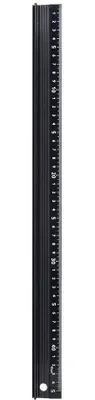 Imagen del producto de Regla de aluminio en forma de L de Famanu para mediciones precisas - 45 cm