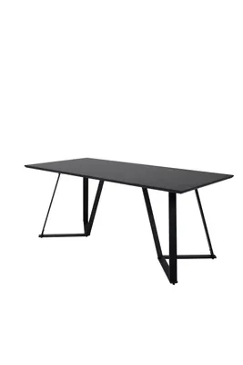 Zdjęcie produktu dla Marina stół do jadalni 90x180cm czarny.