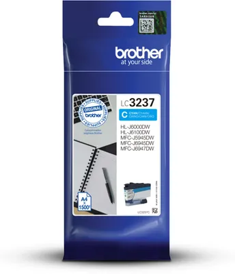Immagine prodotto di BROTHER INK LC-3237C - cyan 1500stran - pro MFC-J5945DW, MFC-J6945DW, MFC-J6947DW