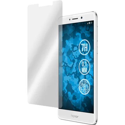 Produktbild von 8er-Pack PhoneNatic Displayschutzfolien Fiber-Glas klar  kompatibel mit Huawei Honor 6x