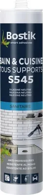 Zdjęcie produktu dla Szpachlówka S545 Łazienka Kuchnia Wszystkie Powierzchnie BOSTIK Beton Szary - 30626209