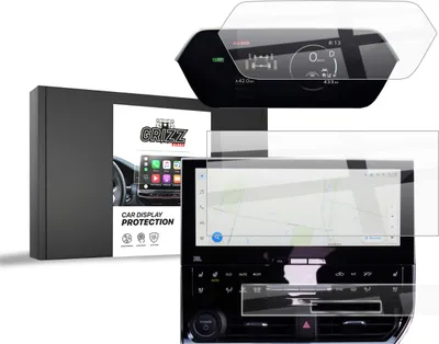 Produktbild von Keramische Autodisplayfolie 3in1 für Toyota bZ4X 12,3" (2022-2025), Grizz Protector