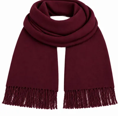 Produktbild von Oversize Damen Winterschal – 100% Viskose, Weinrot, 200cm x 68 cm – Kuscheliger Schal, KI-generiertes Bild