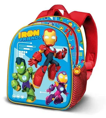 Produktbild von Karactermania Iron Man 3d Elite Tech 7.5l 30x25x10 Cm Rucksack Blau Blau One Size