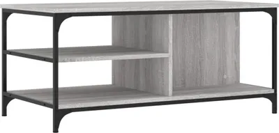 Produktbild von vidaXL Couchtisch Grau Sonoma 100x50x45 cm Holzwerkstoff
