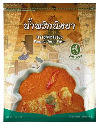 Immagine prodotto di Nittaya Panang Curry Kruidenpasta 1000g – Pasta aromatica di spezie tailandesi
