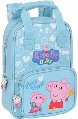 Obrázok produktu pre Safta Peppa Pig Detský batoh Blue Blue Jedna veľkosť