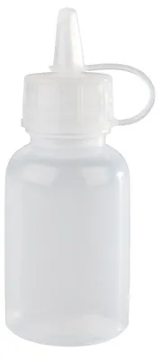 Knijpfles Mini 4er-Set transparent Ø 3 cm Höhe 8,5 cm 0,03 l