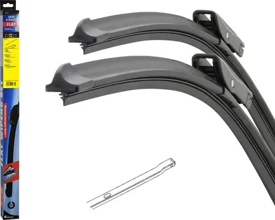 Produktbild von Wischerblätter Flachsatz 660 330mm mit Bolzenbefestigung für FIAT RENAULT Frontscheibe