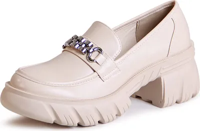 Produktbild von topschuhe24 2411 Damen Plateau Halbschuhe Slipper, Farbe:Beige, Größe:41 EU
