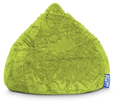 Produktbild von Sitting Point BeanBag Fluffy L 70 x 90 cm,  Gruen 70x90cm