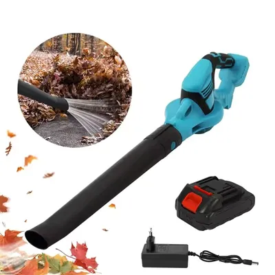 Produktbild von Akku Laubbläser, 21V Kabelloser Laubbläser Bläser, Elektrischer Mini-Hand-Laubsauger,Bürstenlos Gebläse Laubsauger,Rasenpflege und Schneeräumung