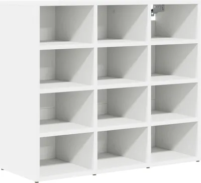 Obrázek produktu pro Skříň na obuv s policí Bílá 77,5 x 30 x 67 cm kompozitní dřevo