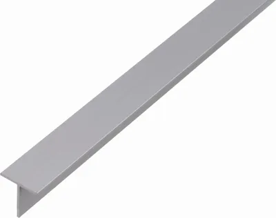 Produktbild von Alberts® BA-Profil, T-Form, Alu, versch. Größen-2 m-15 x 15 mm-1,5 mm