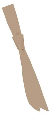Immagine prodotto di Karlowsky - Cravatta "Service" per uomo/donna Unisex LT3583 (taglia unica) (sabbia)