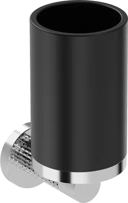 Zdjęcie produktu dla Mexen Triv kubek na szczoteczki, czarny/chrom - 70A33051-00B