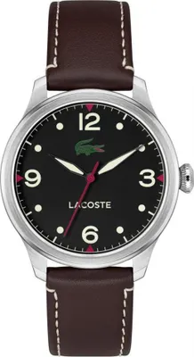 Obrázok produktu pre Zegarek męski LACOSTE 2011398 brązowy klasyczny dla seniorów