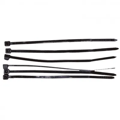 Obrázek produktu pro Kabelové stahovací pásky 2,5x100 mm černé 100 kusů, Mega