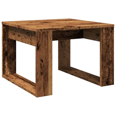 Produktbild von "WINTER SALE"Beistelltisch/Couchtisch elegantes Design - Wohnzimmertisch - Altholz-Optik 50x50x35cm Holzwerkstoff - Couchtische NeuMöbel751824