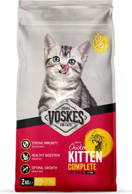 Produktbild von Voskes Kätzchen Huhn Kibble 2kg Voskes