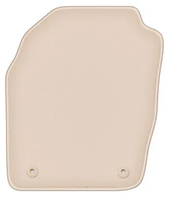 Produktbild von DURBAN Beige Velours-Fahrerfußmatte für Opel Agila A Schrägheck (2000-2007)