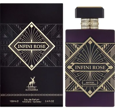 Imagen del producto de Maison Alhambra Infini Rose Eau de Parfum Unisex 100 Ml | Perfume Árabe Original