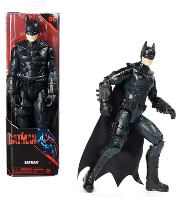 Produktbild von Batman "The Batman" 30cm Batman-Actionfigur mit Stoffumhang, Spielfigur