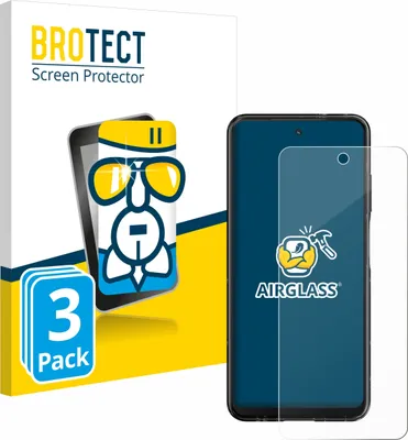 Produktbild von 3x BROTECT Schutzglas für HMD Fusion Schutzfolie Panzer Folie Glas Display Schutz klar