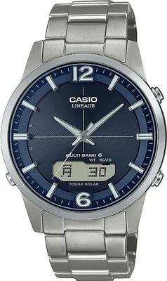 Produktbild von Uhr, Funkuhr, Bk\Bl, Silber