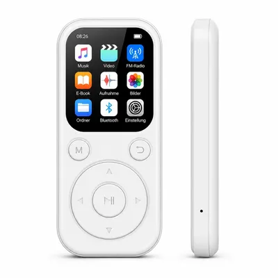 Produktbild von Tekoo MP3-Player 64GB Bluetooth 5.4, 128GB erweiterbar, Recorder & Radio MP3-Player, KI-generiertes Bild