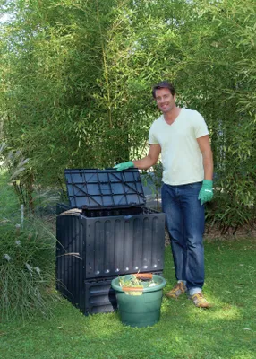 Produktbild von Eco King Komposter - 600 Liter - schwarz