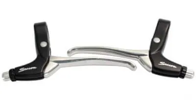 Produktbild von Saccon Bremsgriff Set L211 Canti Rollerbrake Schwarz Silber