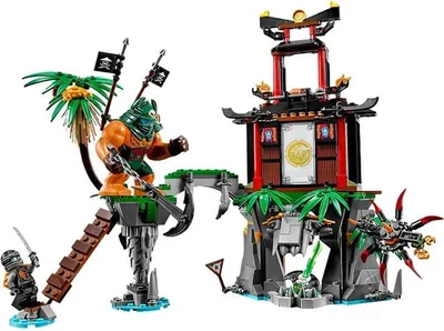 Produktbild von LEGO® NINJAGO™ - 70604 Schwarze Witwen - Insel