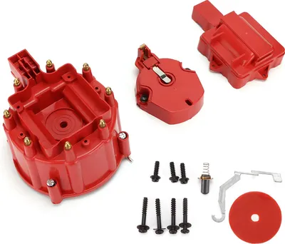 Produktbild von Verteilerkappe Rotor Rot Ersatz für V8 265 283 307 327 350 383 396 400 402 427 454 472 502 Motor
