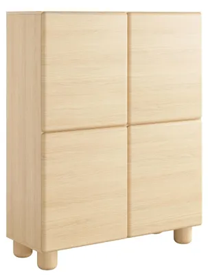 Image de Selsey Lomo - Buffet, aspect bois d'érable, 100 cm