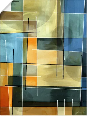 Produktbild von ARTland Poster Gegenbalance I Größe: 30x40 cm
