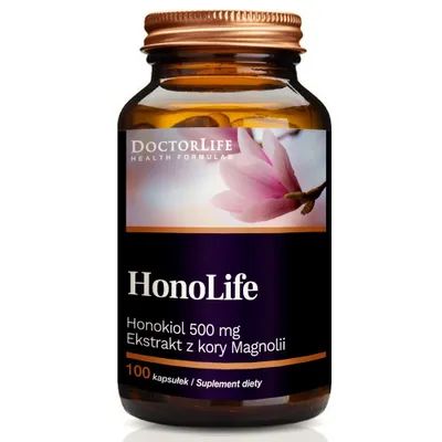 Zdjęcie produktu dla Doctor Life HonoLife ekstrakt z kory magnolii, 100 kapsułek