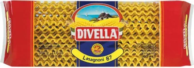 Produktbild von Divella Lasagnoni n° 87 - 500g Italienische Pasta aus Hartweizengrieß - Breite Wellenbandnudeln - Ideal für Ragout & Saucen - Kochzeit 9 Min