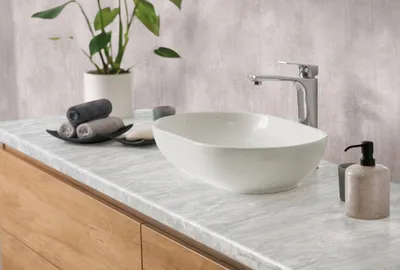 Obrázok produktu pre PVC obklad Ceramics Natural Concrete sivý 67,5 x 400 cm
