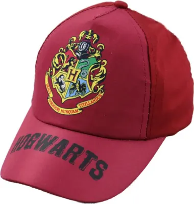 Produktbild von Harry Potter Hogwarts - Herren Kinder Baseball Kappe – 56 cm / Rot