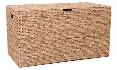 Immagine prodotto di Cestino portabiancheria BIG in giacinto d'acqua naturale 90x45x50 cm