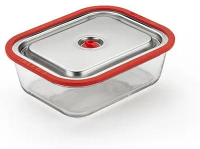 Produktbild von Magic Vac ACO1138, Container, Rechteckig, 1,9 l, Transparent, Glas, Silikon, Stahl, -40 - 280 °C