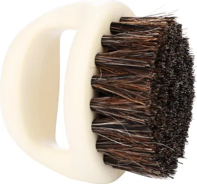 Produktbild von Rasierpinsel aus Wildschweinfell für Herren, Bart- und Schnurrbarttrimmer, Salon-Rasierwerkzeug #04