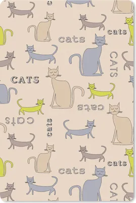 Produktbild von MuchoWow® Mauspad Mousepad Muster - Katze - Zitat - Jungen - Mädchen - Kinder - Kind 40x60 cm - Mousepads - Maus Mat - Pad - Mausunterlage - Schreibtisch Accesoire