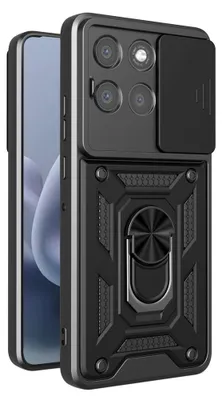 Obrázok produktu pre Techsuit – CamShield Series kryt s posuvnou ochranou objektívu na Motorola Moto G86 Power – čierny