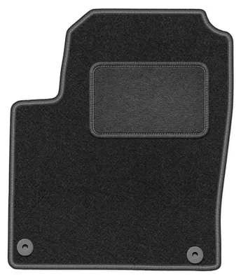 Produktbild von Fahrermatte Velours für Volkswagen Sharan I 1995-2010 (Minivan) – 1-tlg, Graphit, passgenau – Wielganizator LUX – Ausführung W0027
