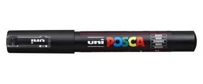 Immagine prodotto di POSCA - POSCA PC1MR EF Nero | 1 pezzo | 6 pezzi